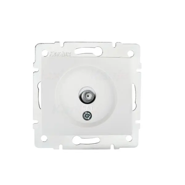 Kanlux 27120 Гнездо за антена тип F DOMO