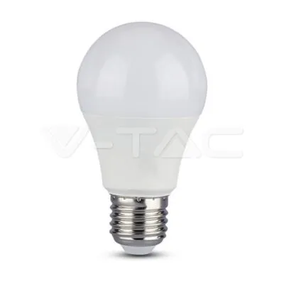 V-TAC VT-2760 LED Крушка 9W E27 A60 RA80 Микровълнов Датчик 3000K