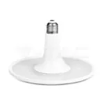 V-TAC VT-2781 LED Крушка SAMSUNG Чип 11W Акрилна UFO Пластик 3000К
