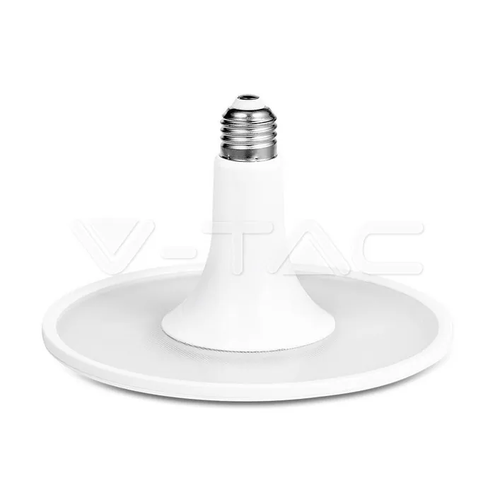 V-TAC VT-2783 LED Крушка SAMSUNG Чип 11W Акрилна UFO Пластик 6400К