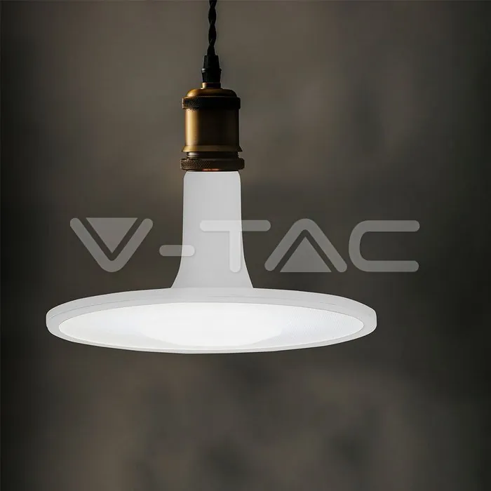 V-TAC VT-2785 LED Крушка SAMSUNG Чип 18W Акрилна UFO Пластик 4000К