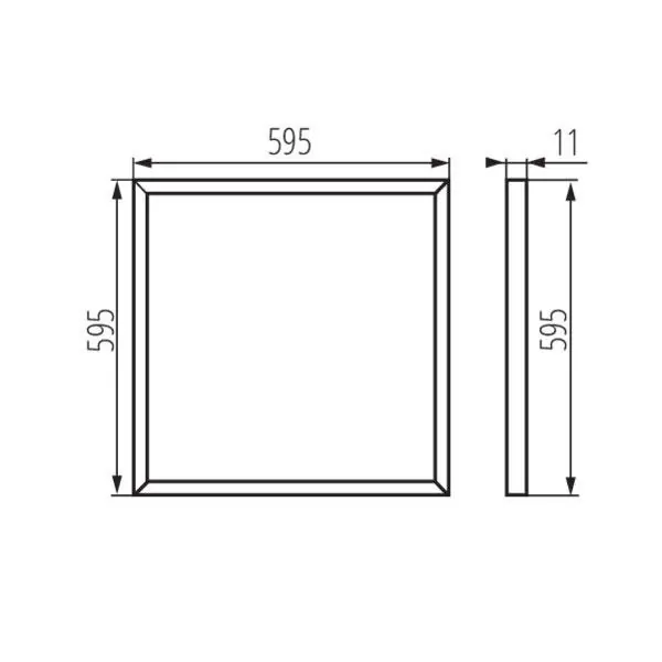 Kanlux 28002 PANEL LED 36W 4000K IP20