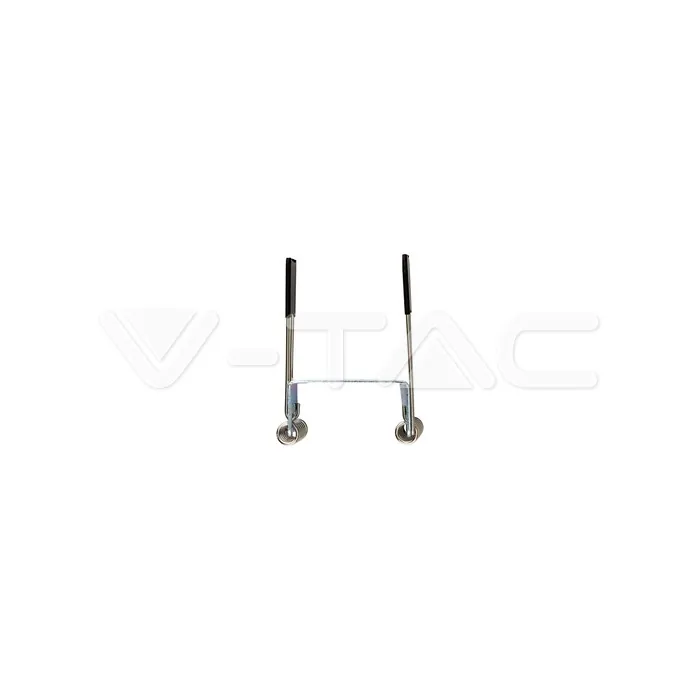 V-TAC VT-2871 Монтажен Кит с Дифузер за LED Лента Алуминиев 2000x50x35мм Вграждане Мат