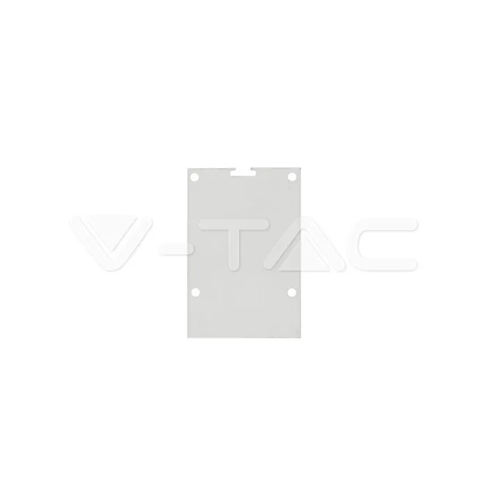 V-TAC VT-2872 Монтажен Кит с Дифузер за LED Лента Алуминиев 2000x50x75мм Мат