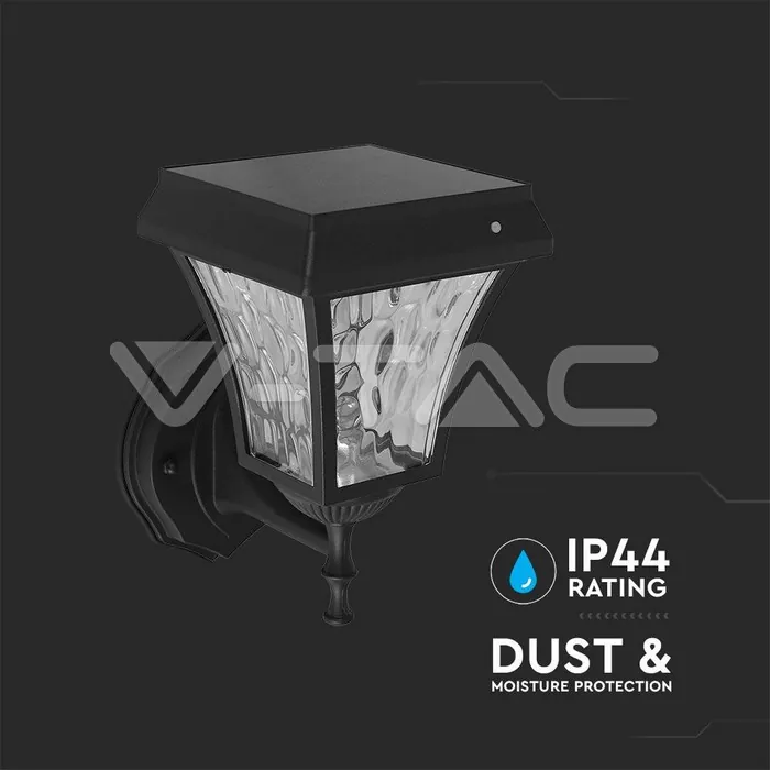 V-TAC VT-2889 2W LED Соларна Стенна Лампа 3в1