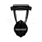 V-TAC VT-2892 2W LED Соларна Стенна Лампа Черен Мат 3000К+6000К