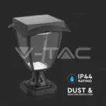 V-TAC VT-2893 2W LED Соларна Наземна Лампа Черен Мат 3000К+6000К