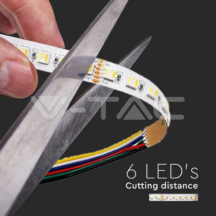 V-TAC VT-2895 LED Лента SMD5050 60/1 24V IP20 3in1+ RGB