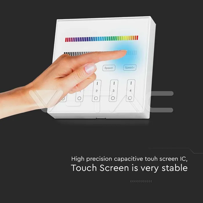V-TAC VT-2917 Дистанционно Тъч 4 Канално RGB W Стена