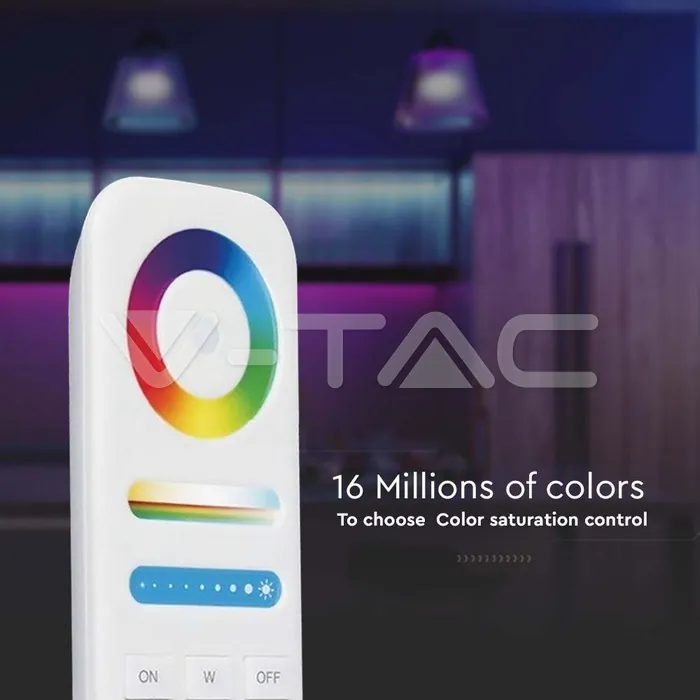 V-TAC VT-2921 Тъч Дистанционно 8 Канално RGB