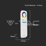 V-TAC VT-2921 Тъч Дистанционно 8 Канално RGB