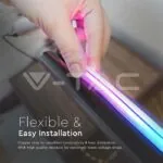 V-TAC VT-3005 LED Лента 36W SMD5050 60LEDs Smart Съвместима с Amazon Alexa и Google Home