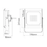 Vito 3020860 ЛЕД Прожектор AMAZON SMD 6000K IP65 50W 220V