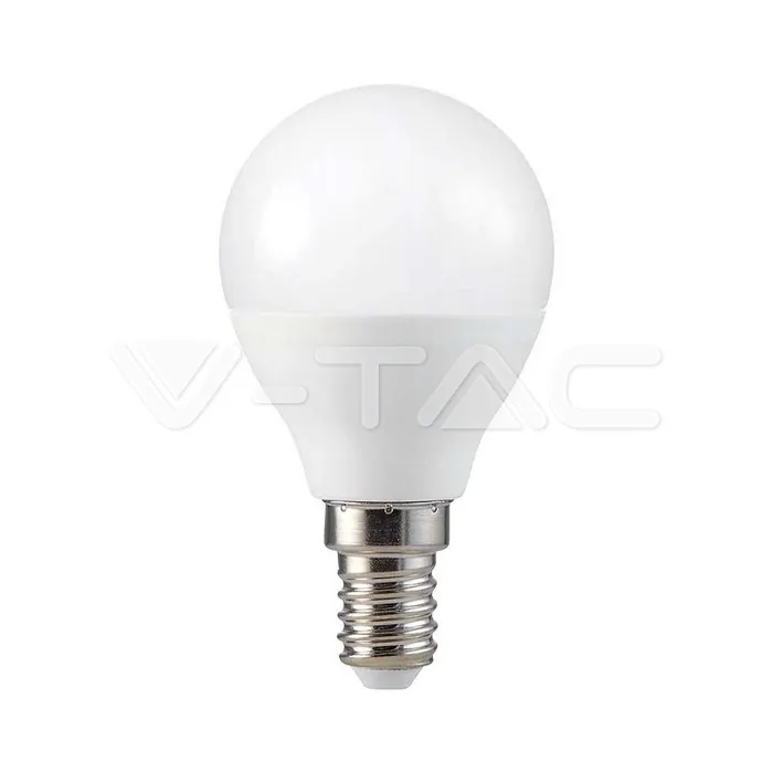 V-TAC VT-3029 LED Крушка 4.8W E14 P45 Дистанционно RGB + 3000K Димираща