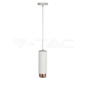 V-TAC VT-3111 GU10 Гипсов Корпус Окачен Розово Златна Основа