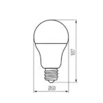 Kanlux 31202 ЛЕД Лампа A60 LED E27 220V 8W 3000K