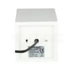 V-TAC VT-3140 GU10 Гипсова Отливка Външен Монтаж Черно Дъно