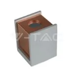 V-TAC VT-3141 GU10 Гипсова Отливка Външен Монтаж Розово Златно Дъно