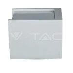 V-TAC VT-3142 GU10 Гипсова Отливка Външен Монтаж Хромирано Дъно