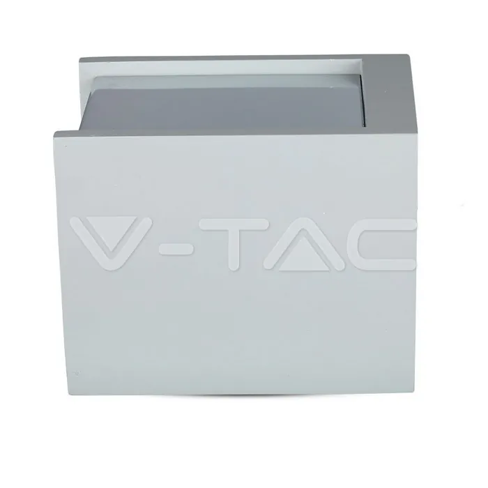 V-TAC VT-3142 GU10 Гипсова Отливка Външен Монтаж Хромирано Дъно
