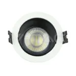 V-TAC VT-3153 GU10 Отливка Кръг Бяло+Черно