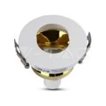 V-TAC VT-3162 GU10 Отливка Кръг Бяло+Златно