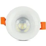 V-TAC VT-3169 GU10 Отливка Кръг Бяла