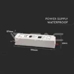 V-TAC VT-3236 LED Захранване Plastic 100W 12V IP67