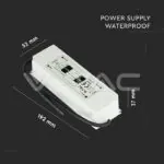 V-TAC VT-3251 100W Захранване Plastic 12V IP67 5 год. Гаранция