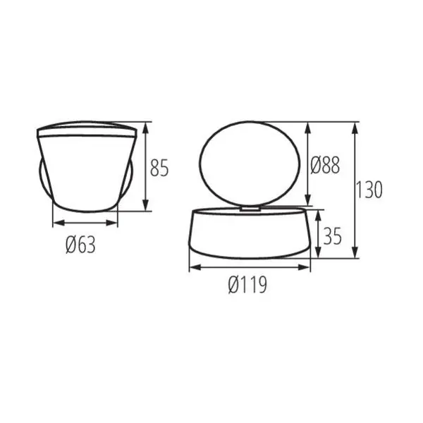 Kanlux 32530 Градинско Осветително тяло DROMI 4000K IP54 7.5W IP65 220V