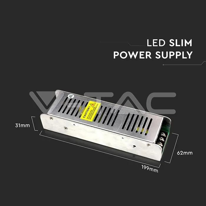 V-TAC VT-3256 LED Захранване 100W Димиращо за LED Лента 12V 8.5A IP20