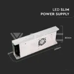 V-TAC VT-3259 LED Захранване Slim 350W IP20 12V 5A