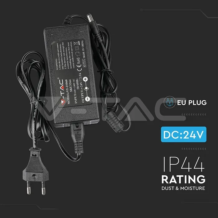 V-TAC VT-2673 LED COB Лента Сет IP20 24V 3000K 280 LEDs 10W/m /2652 + 3264/