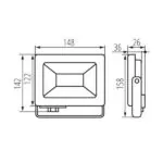 Kanlux 33202 ЛЕД Прожектор ANTEM LED 220V 30W 4000K IP65