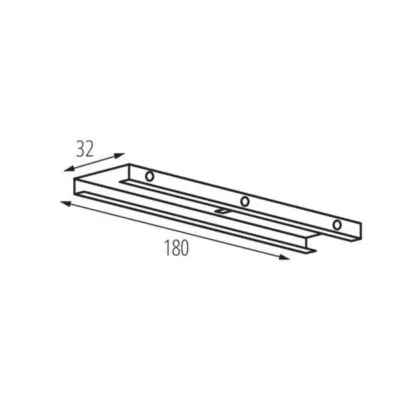 Kanlux 33255 Монтажна скоба TEAR N 220V IP20