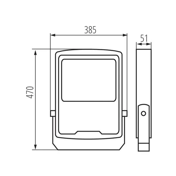 Kanlux 33477 ЛЕД Прожектор FL AGOR HI 220V 250W 4000K IP65