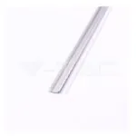 V-TAC VT-3350 Монтажен Kит С Дифузер За LED Лента Алуминиев Мат 2000 x 24.7 x 7mm