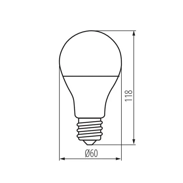 Kanlux 33641 ЛЕД Лампа SMART E27 220V 9W 2700K-6500K