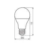 Kanlux 33642 ЛЕД Лампа SMART E27 220V 11.5W 2700K-6500K