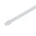V-TAC VT-3366 Монтажен Kит С Дифузер За LED Лента Алуминиев Бял 2000 x 17.2 x 15.5mm