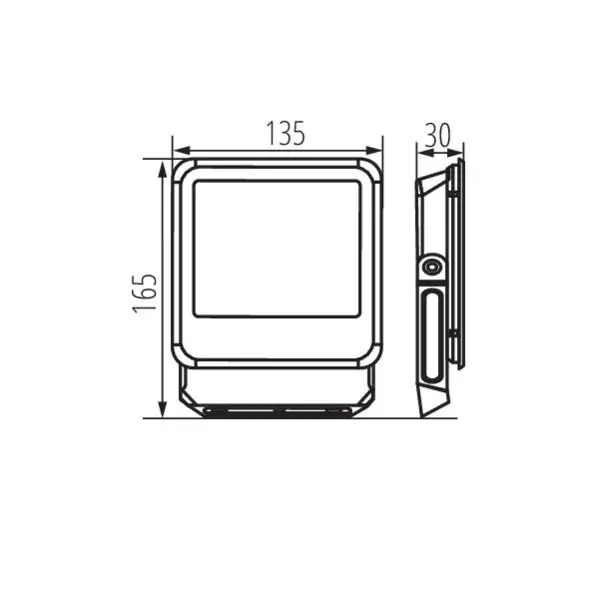 Kanlux 33881 ЛЕД Прожектор IQ-LED FL 220V 20W 4000K IP65