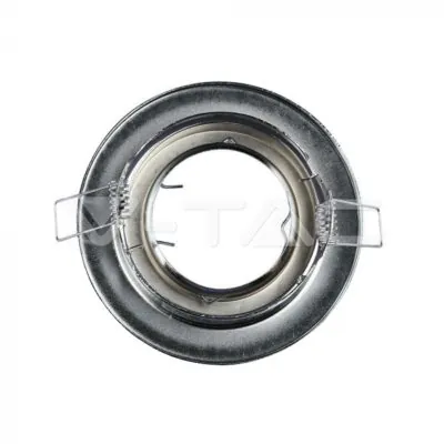 V-TAC VT-3471 GU10 Корпус Луна Кръг Оринтируема Хром