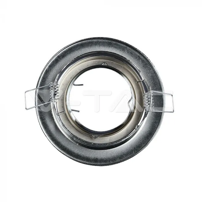 V-TAC VT-3471 GU10 Корпус Луна Кръг Оринтируема Хром