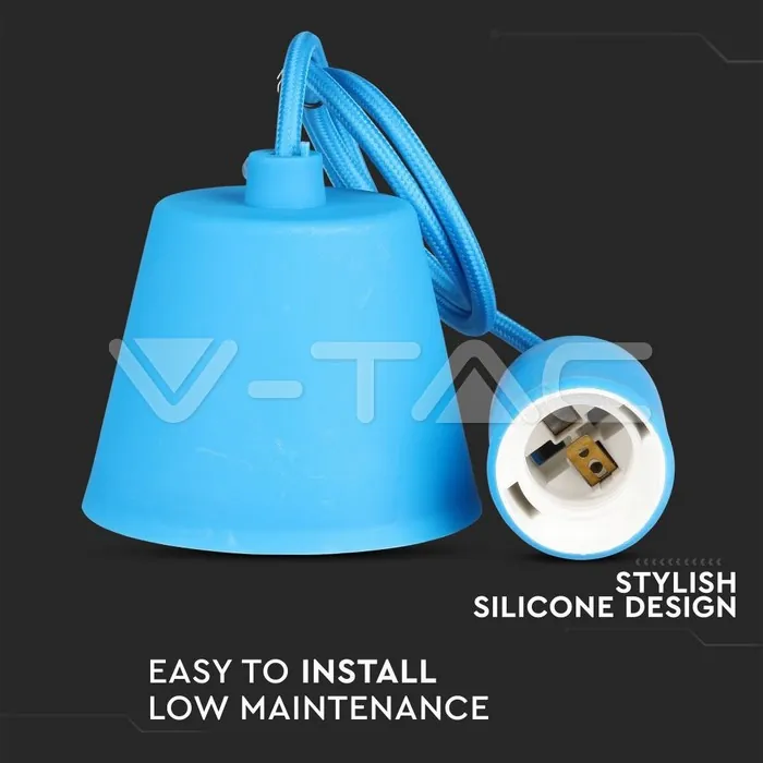 V-TAC VT-3476 E27 Пендел Син