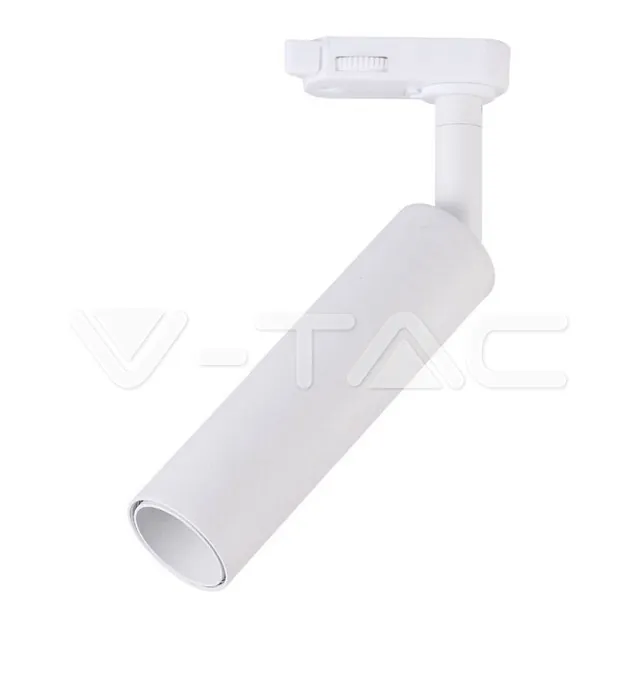 V-TAC VT-350 7W LED Прожектор Релсов Монтаж SAMSUNG Чип Бял 3000K