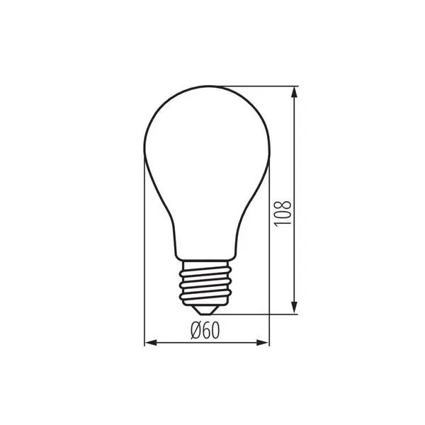 Kanlux 35271 ЛЕД Лампа XLED EX A60 E27 220V 4000K