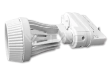 V-TAC VT-3544 GU10 Тяло Релсов Монтаж 4 Линии Бяло Тяло
