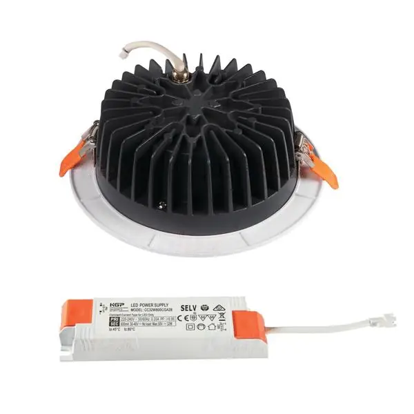 Kanlux 35672 ЛЕД Луна за вграждане TIBERI PRO 220V 30W 4000K IP44
