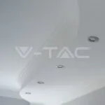 V-TAC VT-3586 GU10 Корпус Луна Кръг Неоринтируема Хром 2бр/кутия