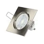 V-TAC VT-3591 GU10 Корпус Луна Квадрат Оринтируема Сатен Никел